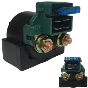 ScootsUSA Select - Starter Relay W/15 a Fuse for Many Chinese Scooters, ATVs, UTVS 4 Pins in 4 Pin Jack