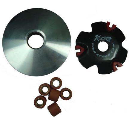 ScootsUSA Select - Variator Kit (high Performance) Koso GY6-QMB 49cc Chinese Scooters Shaft 14mm OD 88 - Image 2