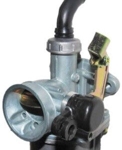 ScootsUSA Select - PZ19 Carburetor 50-125cc ATV, Dirtbike Cable Choke Intake ID 19 Air OD 35 Bolts Ctr to Ctr 48mm
