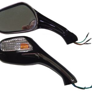 ScootsUSA Select - Mirrors with Lights 8mm (Both RH Thread) Sold per Pair