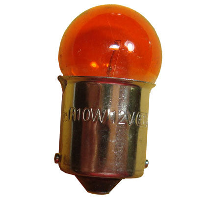 ScootsUSA Select - 12V 10W Amber Bulb 1 Terminal 15mm Base