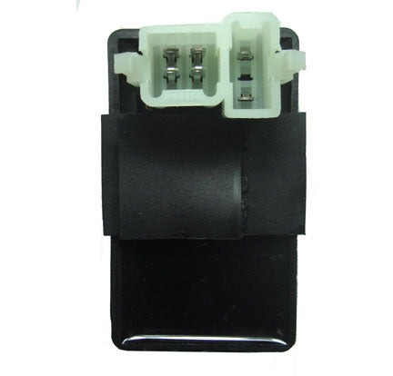 ScootsUSA Select - CDI Box 4 Stroke 50-125cc ATV, Dirt Bikes-GoKarts 2 Pins in 3 Pin Jack + 4 Pins in Pin Jack 75mm X 42mm