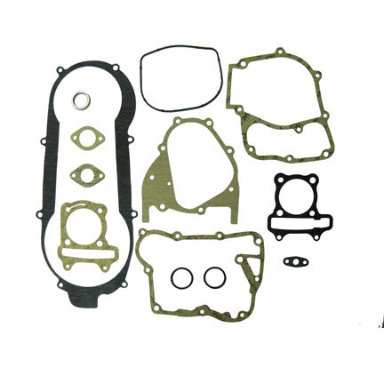ScootsUSA Select - Gasket Set GY6-150 Chinese ATVs, GoKarts, Scooters 57mm Holes in Line (type 1) 16" Short Case