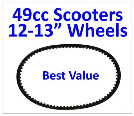 ScootsUSA Select - Belt 729x17.5x30 Powerlink for Many Chinese GY6 49-150cc ATVs, Go Karts, and 4 Stroke Scooters with 12 & 13" Wheels