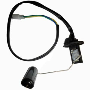 ScootsUSA Select - Fuel Level Sending Unit Half-Round 70mm 3 Pin Jack Rod 43mm to 45d Turn, Then 70mm to 45d Turn, 20mm to Float