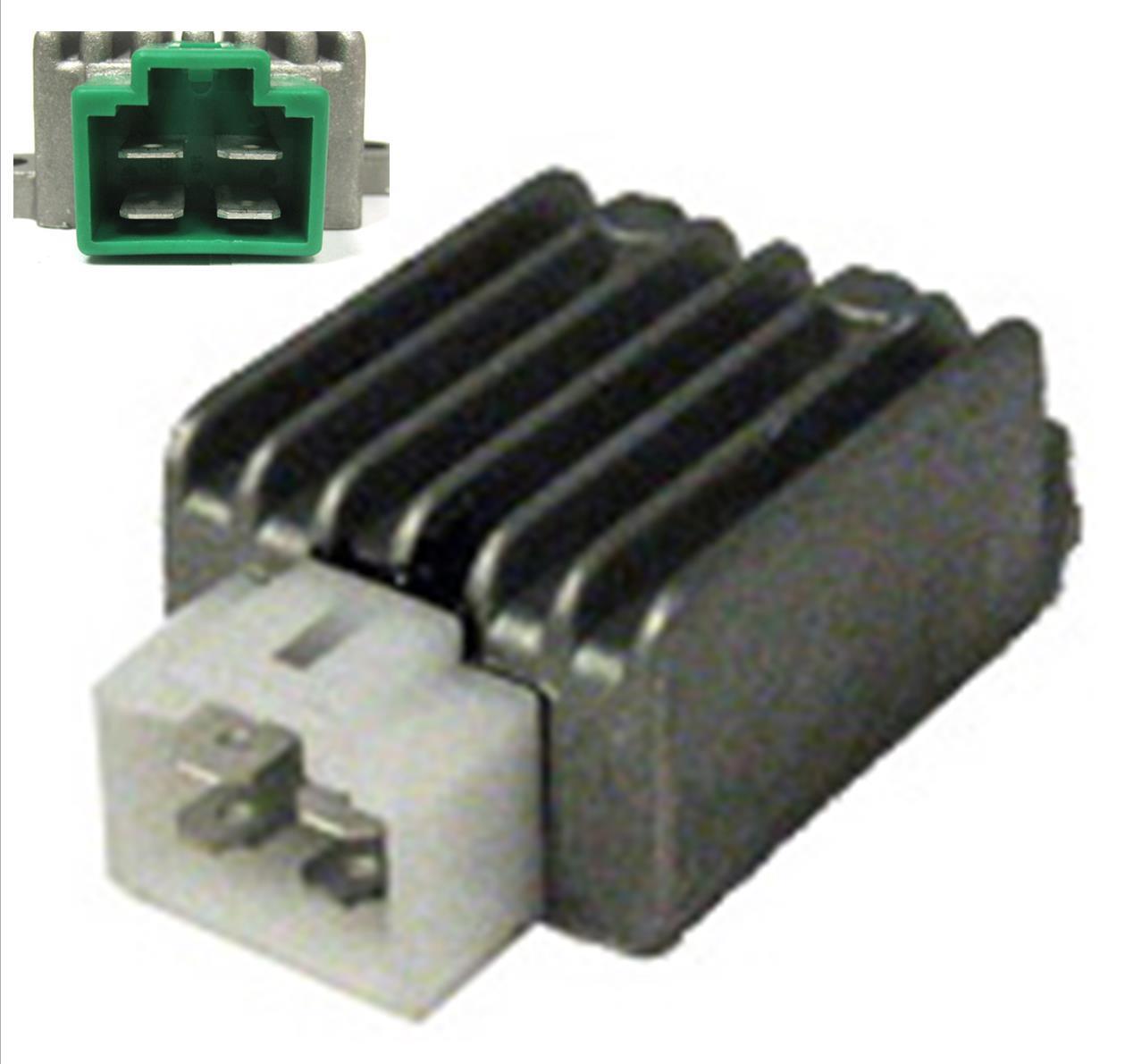 ScootsUSA Select - Voltage Regulator Rectifier 49-150cc 4 Pins in 4 Pin Jack 54x36