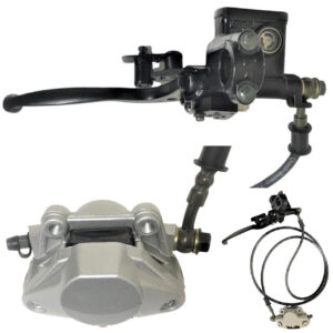 ScootsUSA Select - Rear Brake Assembly for Many 50-150cc ATVS