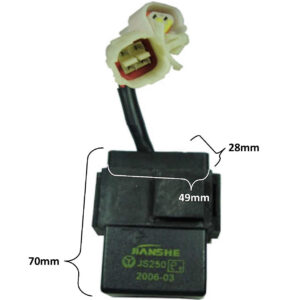 ScootsUSA Select - CDI Box 4 Stroke 250cc ATV 4 Pin in Pin FM Jack 3 in 3 Male Jack