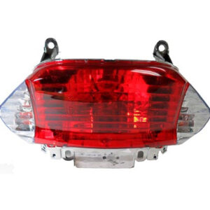 ScootsUSA Select - Tail Light (scooter) 50cc Scooter - Bolts C/c 151mm 5 Pin in 6 Pin FM Jack+2 Male for Many 50cc Chinese Scooters Including the Tao Tao Atm 50 (Speedy)