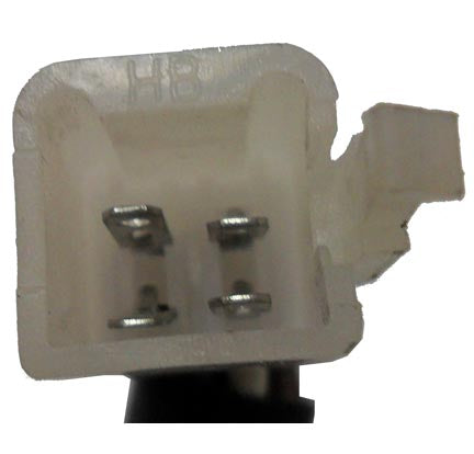 ScootsUSA Select - Headlight for Many Chinese 50cc Scooters W 9.5" H 3.5" Mounting 7" C/c 4 Pin in 4 Pin Female Jack - Image 3
