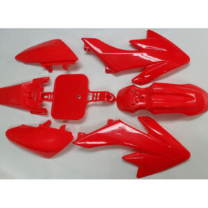ScootsUSA Select - Dirt Bike Plastic Set (Red)