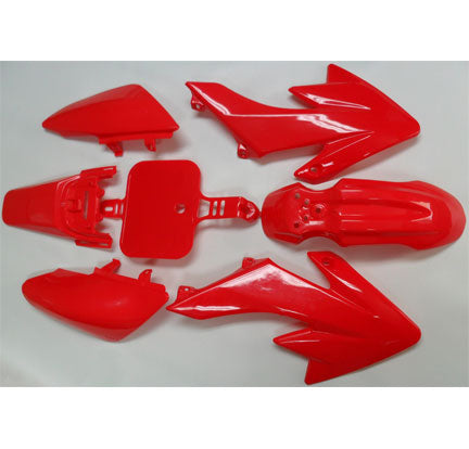 ScootsUSA Select - Dirt Bike Plastic Set (Red)