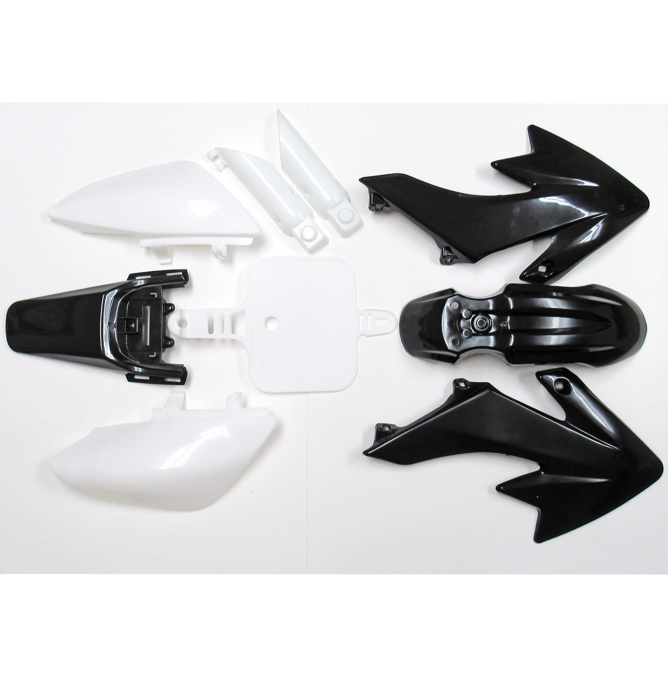 ScootsUSA Select - Dirt Bike Plastic Set (Black)
