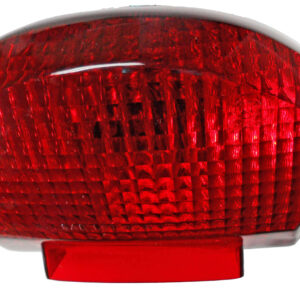 ScootsUSA Select - Tail Light (scooter) 3 Bolts C/c 75mm W 7.25" 3 Pins in Pin Female Jack for Tao Tao Vip 50 (CY-50), Powermax 150 & CY150B Maxpower + Many Other Chinese Scooters