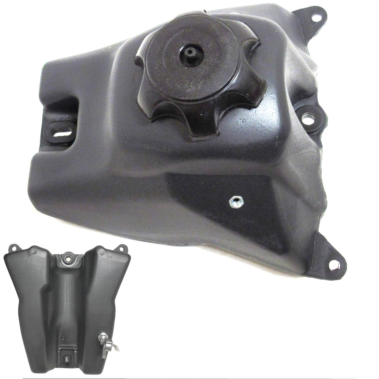 ScootsUSA Select - Gas Tank Dirtbikes L 10" W 10" Front Holes C/c 9" Front to Rear Holes C/c 9"