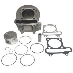 ScootsUSA Select - Cylinder Piston Top End Kit 180cc 4 Stroke GY6-180 ATVs, GoKarts, Scooters Type 1 Bolt Pattern B 61 H 69 NOTE:Cyl Skirt OD 65 May Require Opening Crankcase, Check Before Ordering