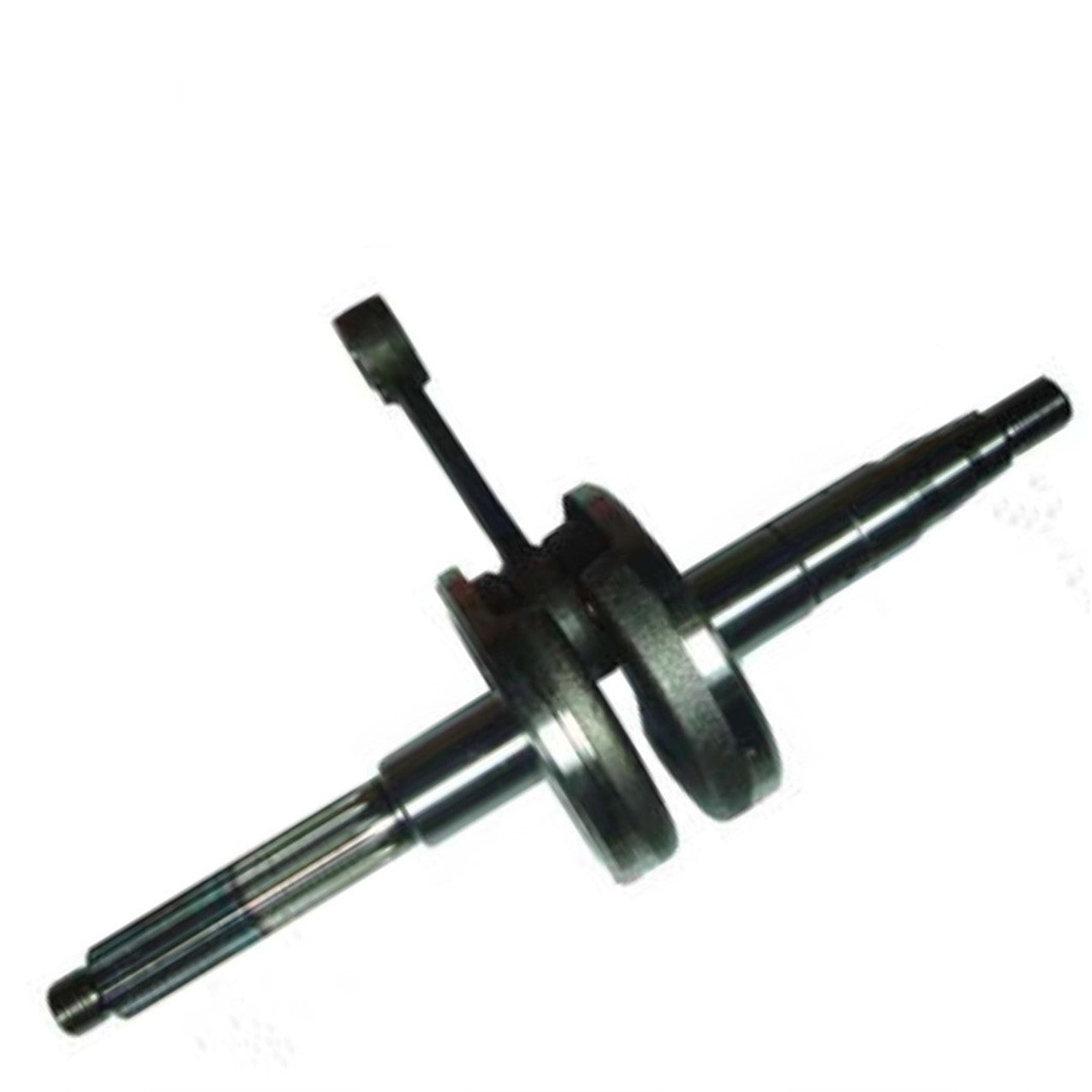 ScootsUSA Select - Crankshaft 49-50cc 2 Stroke for E-Ton Impuls TXL50, Lightning AXL50, Viper RXL50cc ATVS + 49cc Beamer, Matrix 50 Scooters Polaris Alpha Sports Dinli Vento Jog Splines 17 Shaft OD - Image 2
