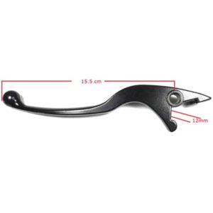 ScootsUSA Select - Brake Lever (Left Hand) for Many ATVS & Scooters L 191mm Bolt Hole ID 8mm Thick 12mm