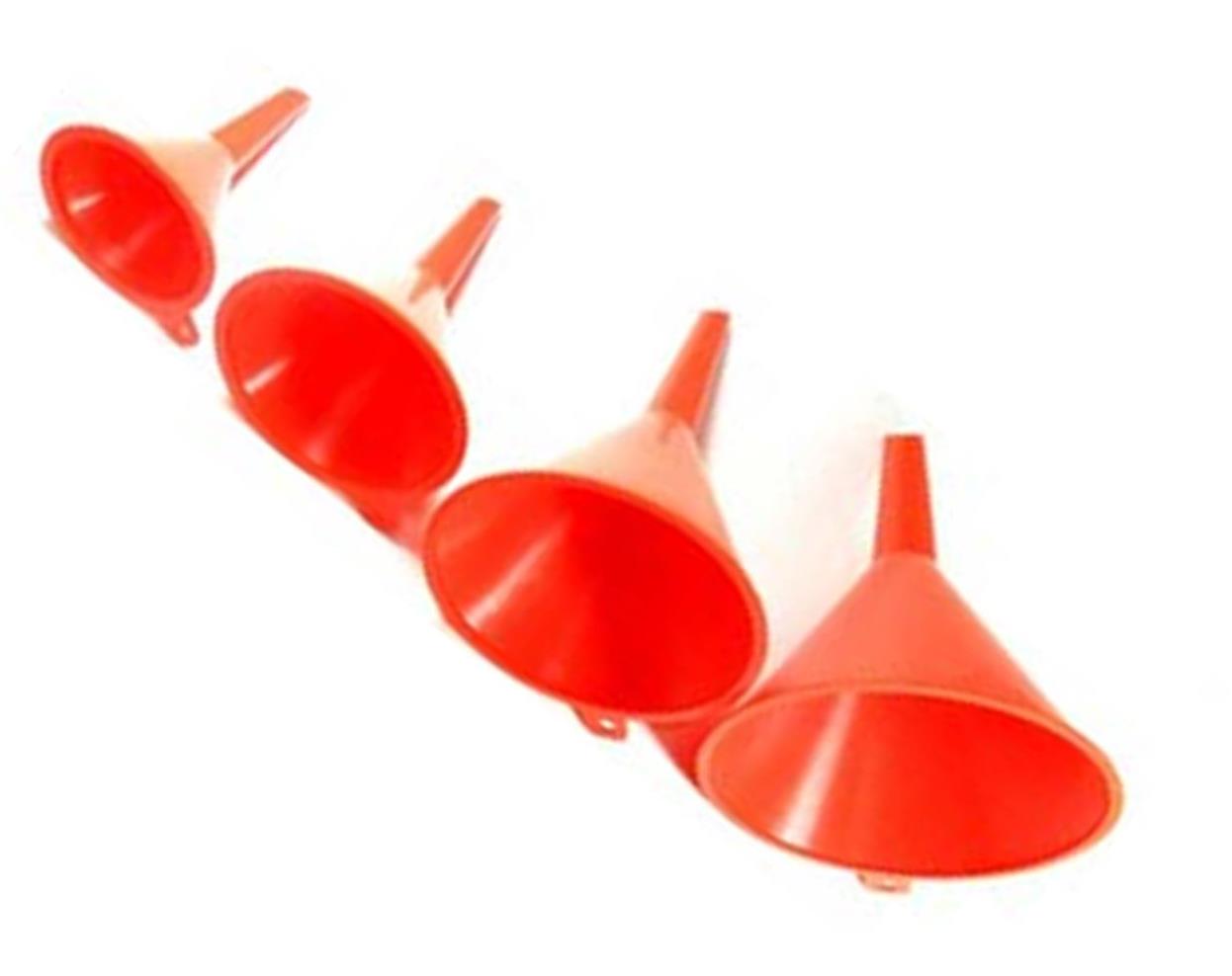 ScootsUSA Select - Funnel Set (Long Spout) 4pcs OD 4.5", 3.75", 2.75", 2"