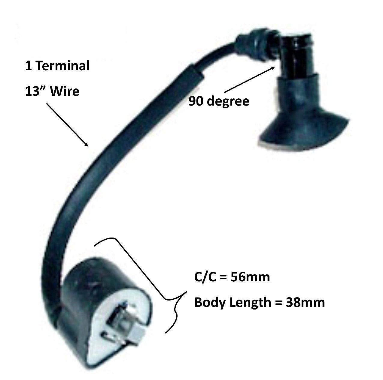 ScootsUSA Select - Ignition Coil for E-Ton Impuls TXL50-TXL90-E-Ton Lightning 50-Thunder 90-Sierra DXL90