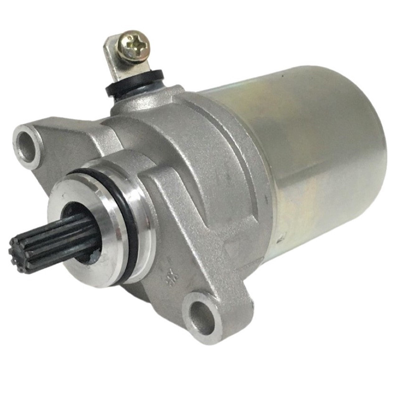 ScootsUSA Select - Electric Starter Motor for E-Ton Impuls TXL90, Thunder AXL90,Sierra DXL90, Viper RXL70-90cc ATVS + Adly, Polaris, 70cc-90cc 2 Stroke ATVS May Require Use of Original Wires