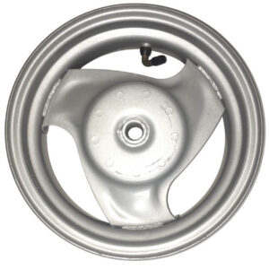 ScootsUSA Select - Rear Wheel Rim (Drum Brake) for E-Ton Beamer 50-150 Scooters. Rim Size 3.50x10 Shaft ID 20 Splines 18 Drum ID 110mm