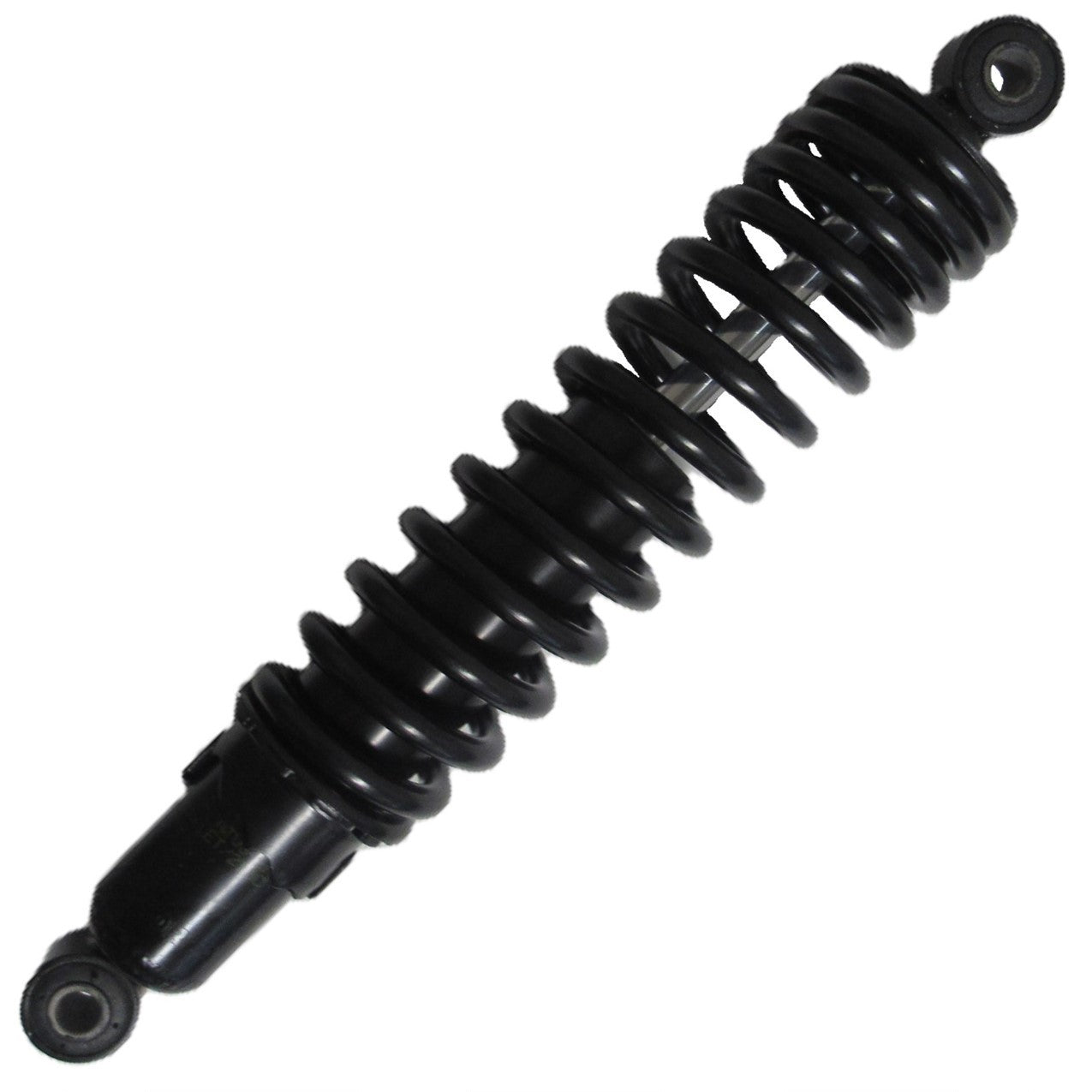 ScootsUSA Select - Rear Shock Eye C/c 12 1/2 Spring Ht 8.5in Spring OD 2 1/2in Thickness 8.6mm Bolt ID Top 10 Bottom 10 for Many 125-250cc ATVS