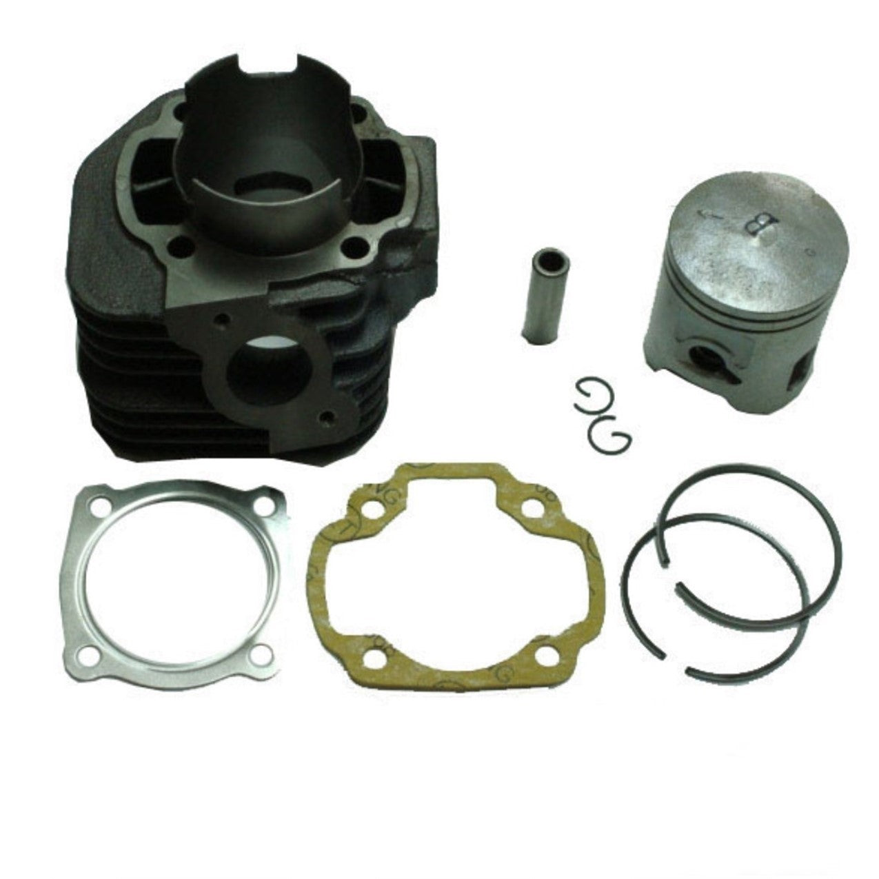 ScootsUSA Select - Cylinder Piston Top End Kit 49cc B 40mm Pin 10mm for E-Ton Impuls TXL50, Lightning AXL50, Viper RXL50cc ATVS 49cc Beamer, Matrix 50 Scooters Polaris, Alpha Sports, Dinli, Jog, Vento - Image 2
