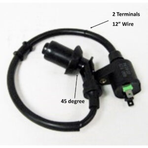 ScootsUSA Select - High Tension Ignition Coil for E-Ton Viper RXL70, RX4-70, RXL90R, RX4-90R, RXL150R, Yukon YXL150, CXL150, Vector 250, ATVS & Sport 50-150, Tomos Nitro 50-150, Beamer R4-150, Matrix