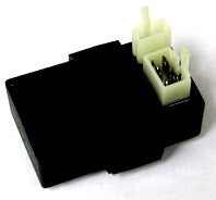 ScootsUSA Select - Light Controller Module for E-Ton Sport 50-150, Nitro 50-150 Scooters + 81x50x25mm 4 Pins in 4 Pin Female Jack, 3 Pins in 3 Pin Female