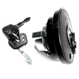 ScootsUSA Select - Universal Locking Gas Cap for E-Ton Beamer 50, 150, & Matrix 50, 150 Scooters + Many Others Stem OD 41mm Depth 24mm
