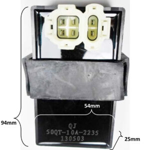 ScootsUSA Select - CDI Box 4 Stroke 2 Plug 6 Pin 94x54x25