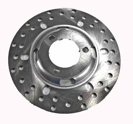 ScootsUSA Select - Disc Brake Rotor OD 180mm ID 48mm Bolts C/c 58mm for Tao Tao BWS50/150