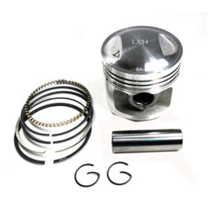 ScootsUSA Select - Piston Kit 125cc 4-Stroke Cg 125 B 56.5 Pin 15 H 52 Ctr Pin to Top 23 CG125 ATVs, Dirtbikes