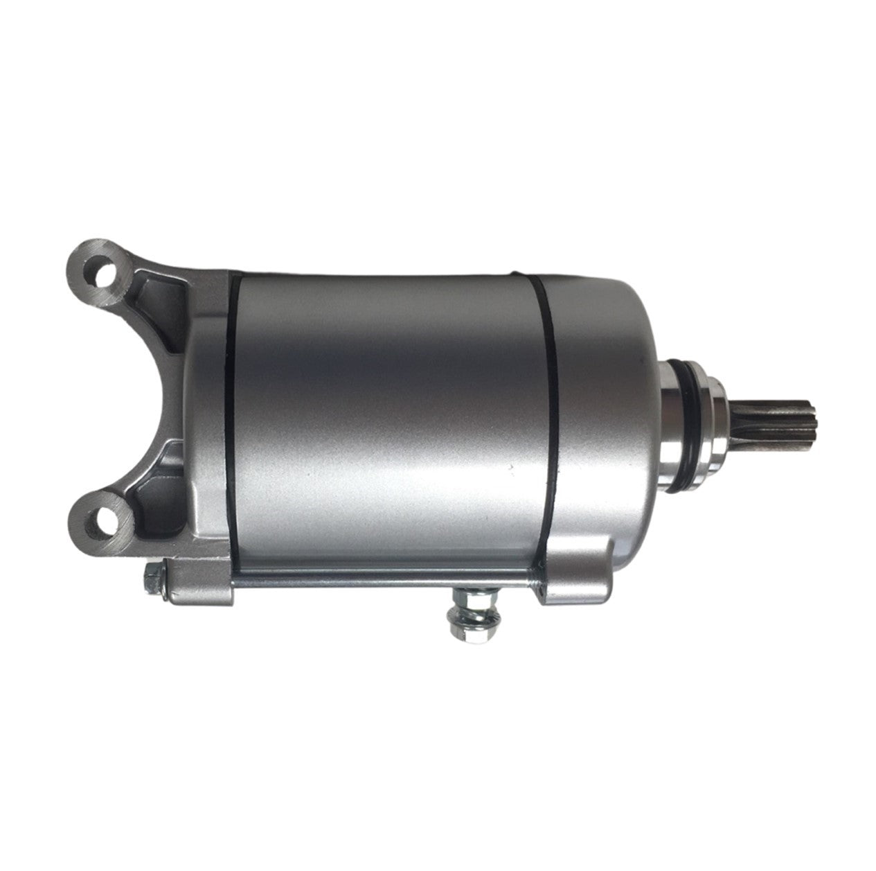 ScootsUSA Select - Starter 150-250cc Cg Type ATV, Dirtbike, GoKart, Scooter, Bottom Mount Shaft OD 11 Splines 9 Flange 30 Bolts C/c 52 Body to Ctr Leg Hole 12mm