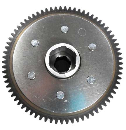 ScootsUSA Select - Clutch Pack CG125 ATV, Dirtbike, GoKart 5 Plate 4 Bolt 6 Splines 72th Gear - Image 2