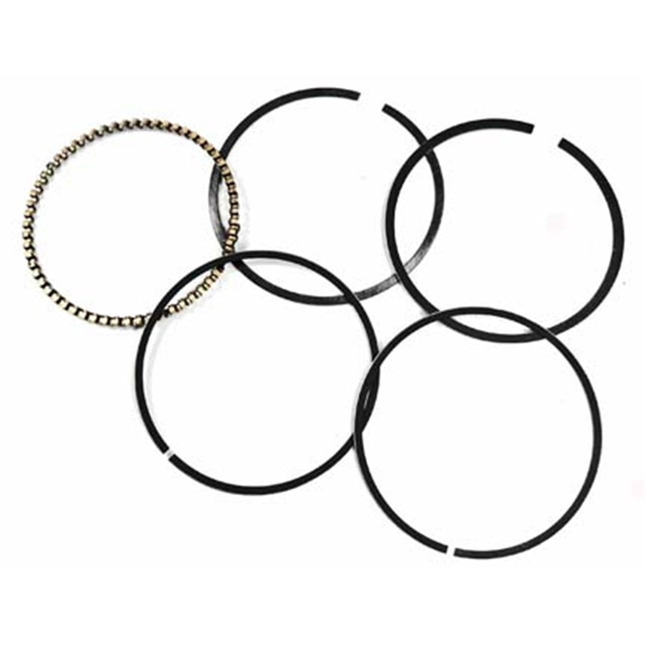 ScootsUSA Select - Piston Rings 125cc 56.5mm 4-Stroke Sold per Set for CG125 Engine on ATV, Dirtbikes, GoKarts