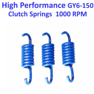 ScootsUSA Select - Clutch Spring Set High Performance Blue +1000 Rpm GY6-125, GY6-150 Chinese ATVs, GoKarts, Scooters