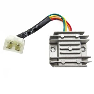 ScootsUSA Select - Voltage Regulator Rectifier Cg Chinese ATV's, SCOOTERs 4 Pins in 4 Pin FM Jack 58x68 Bolts Ctr to Ctr 55mm