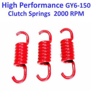 ScootsUSA Select - Clutch Spring Set High Performance Red +2000 Rpm GY6-125, GY6-150 Chinese ATVs, GoKarts, Scooters