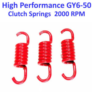 ScootsUSA Select - Clutch Spring Set High Performance Red +2000 Rpm GY6-50 QMB139 49cc Chinese Scooter Motors