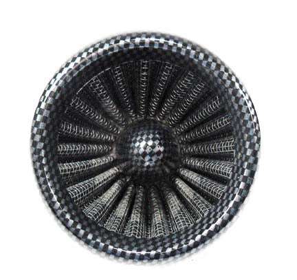 ScootsUSA Select - High Performance Carbon Graphite Air Filter ID 38mm for 49cc Scooters with PD18J Carburetors - Image 5