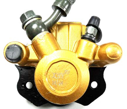 ScootsUSA Select - Rear Foot Brake Assembly - 50-125cc Mid-Sized Chinese ATVs, Dirt Bikes - Caliper Bolts Ctr to Ctr 62 Caliper L 85 W 77 Threaded Rod L 58mm - Image 4