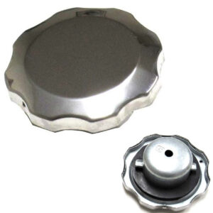 ScootsUSA Select - Gas Cap 38mm Chrome OD 70mm for ATVs, GoKarts, Minibikes, Power Equipment for Honda Gx Type Motors
