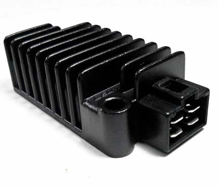 ScootsUSA Select - Voltage Regulator Rectifier 49-150cc ATVs, GoKarts, Scooters 82x39x26 Bolts C/c 69 4 Pins