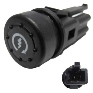 ScootsUSA Select - Kill Switch for American Sportsworks, Hammerhead, and Trailmaster GoKarts 2 Pins in 2 Pin Female Jack OD 17 L 39