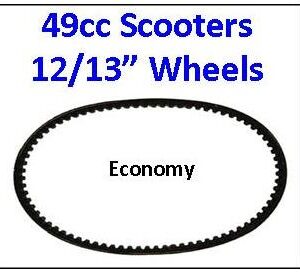 ScootsUSA Select - Belt 729x17.5x30 Economy for Most Chinese GY6 49cc 4 Stroke Scooters with 12&13" Wheels and Some Honda, Kymco, and E-Ton Scooters
