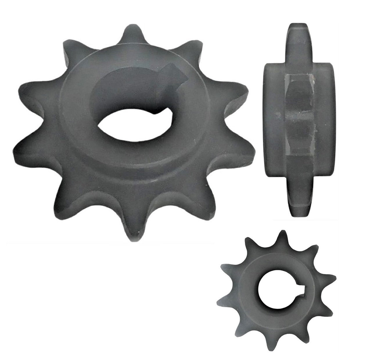 ScootsUSA Select - Front Sprocket #420 10th ID 16mm for Coleman KT196, Hammerhead Mudhead & 80T, Trailmaster Xrx GoKarts