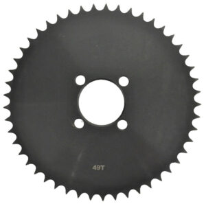 ScootsUSA Select - Rear Sprocket #06B 49th Bolt Pattern 4x48mm (35mm to Adjacent Hole) Shaft ID 35mm for Hammerhead Shark & Torpedo, Trailmaster Mini Xrx