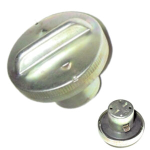 ScootsUSA Select - Gas Cap w/Turn Tab Inner Shaft 30mm, Top OD 55mm for Many Taiwan and Chinese 49-149cc Scooters, ATVS & Dirt Bikes